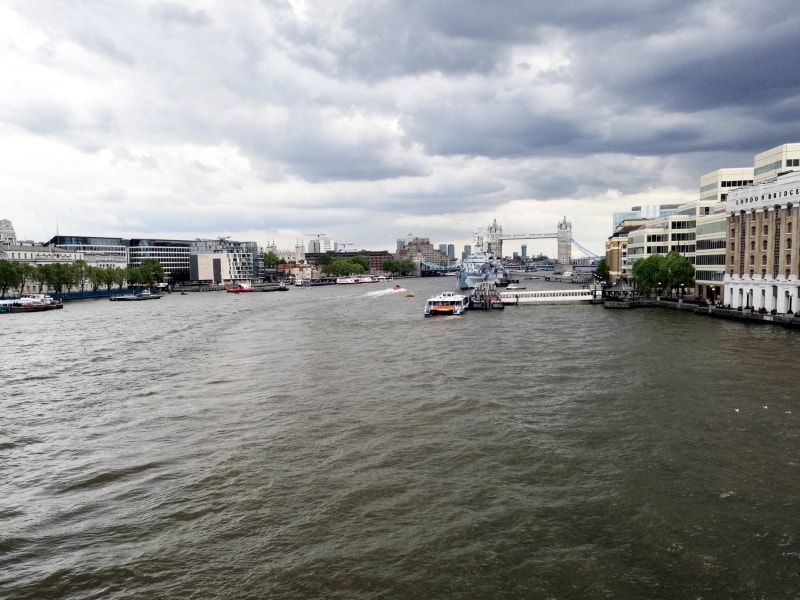Blick von der London Bridge zur Tower Bridge, über dts Nachrichtenagentur