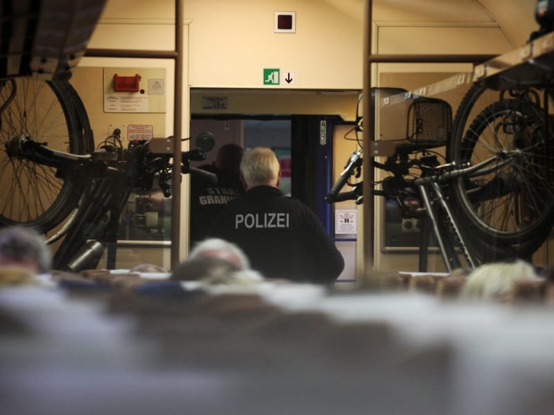 Grenzkontrolle im Zug, über dts Nachrichtenagentur