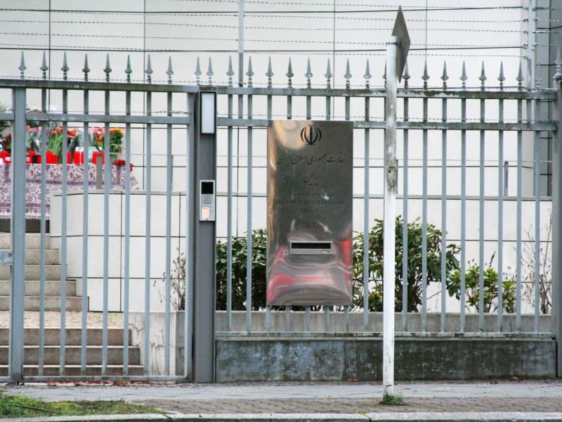 Iranische Botschaft, über dts Nachrichtenagentur