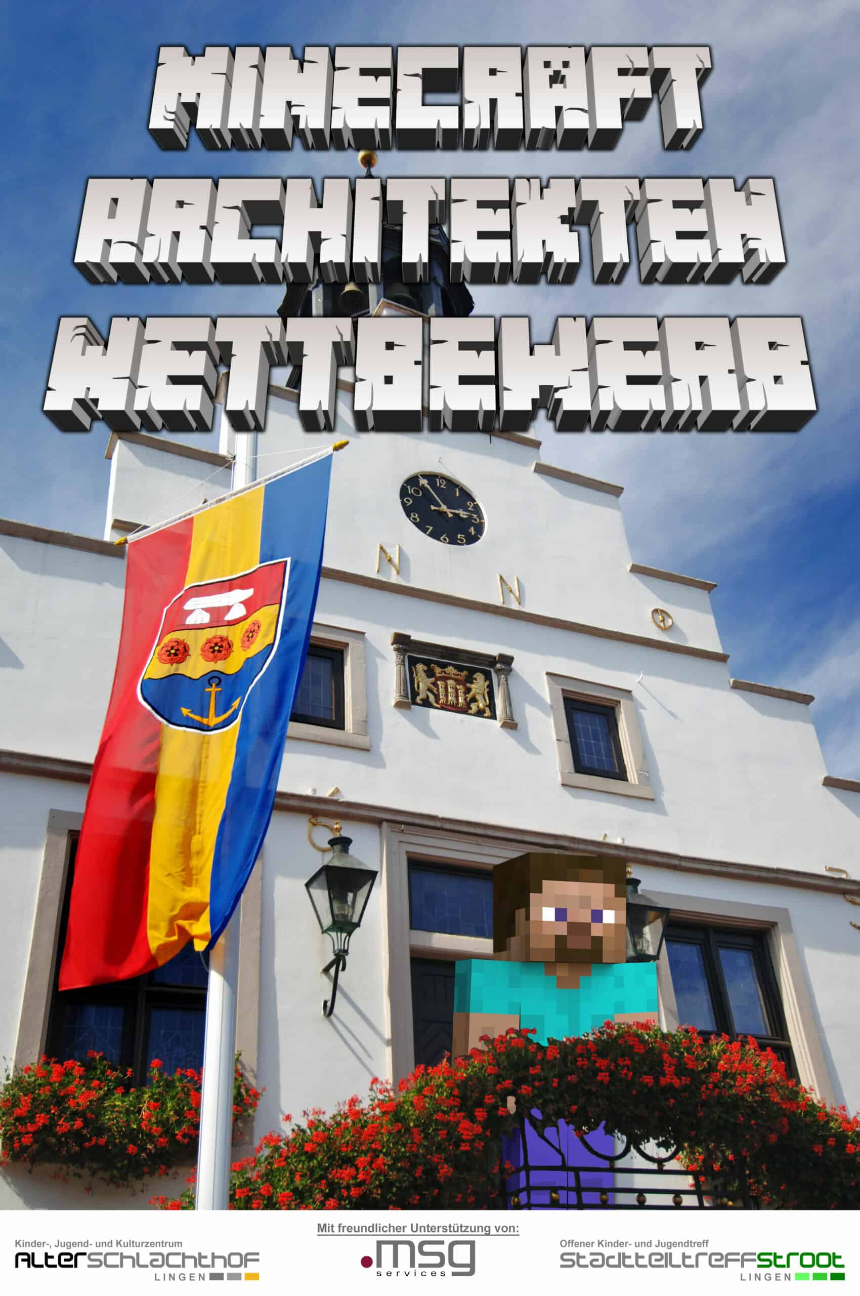 Aufruf zum „Minecraft Architekten Wettbewerb“