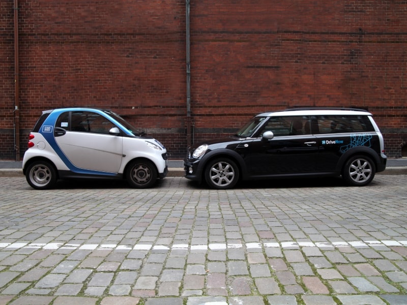 Mittlerweile zu einem Anbieter verschmolzen: DriveNow und Car2Go, über dts Nachrichtenagentur