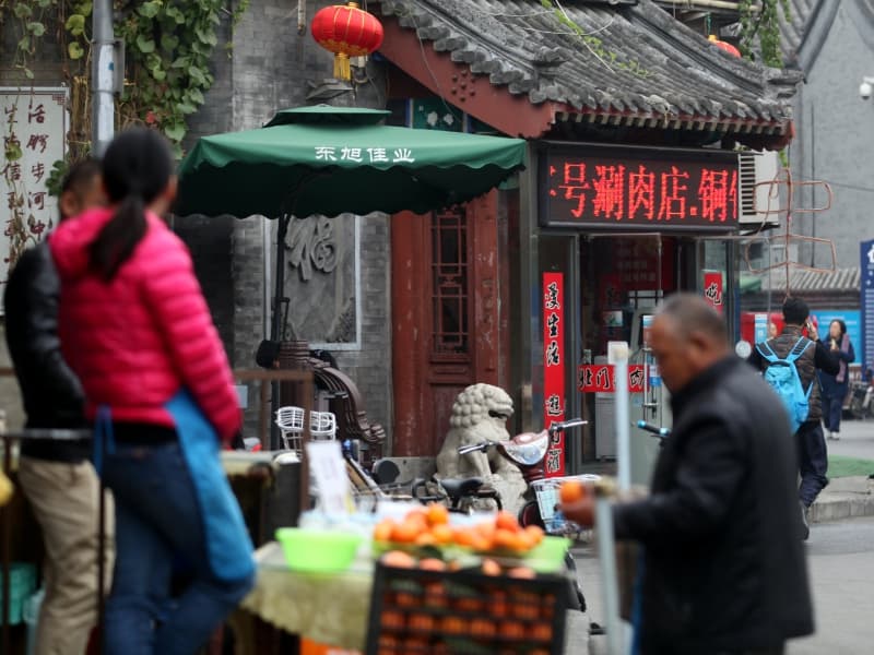 Markt in Peking, über dts Nachrichtenagentur