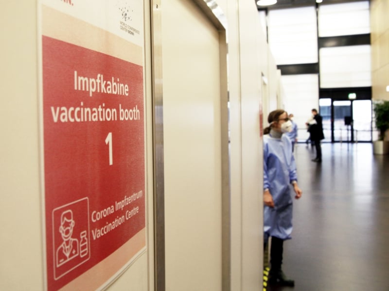 Impfzentrum, über dts Nachrichtenagentur