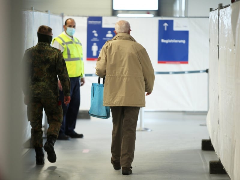 Impfzentrum, über dts Nachrichtenagentur