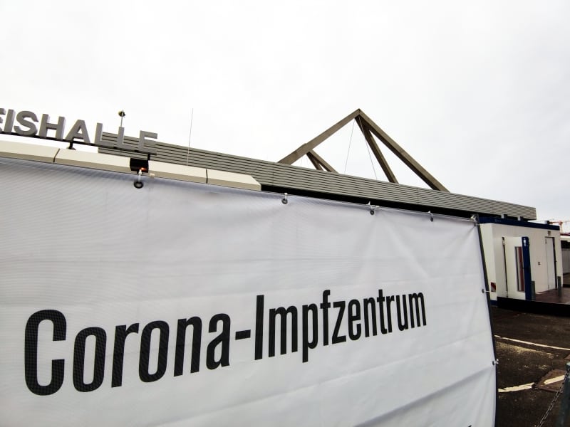 Corona-Impfzentrum, über dts Nachrichtenagentur