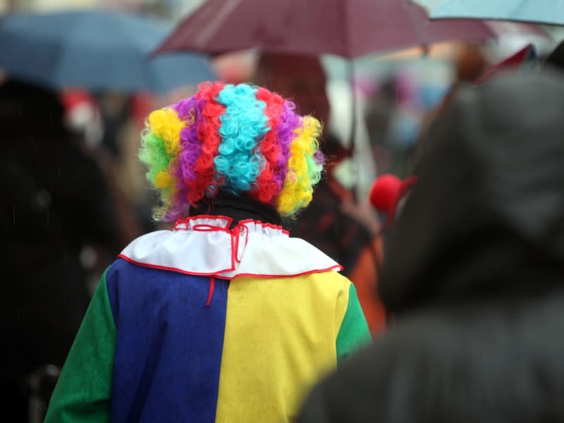 Clown im Straßenkarneval, über dts Nachrichtenagentur