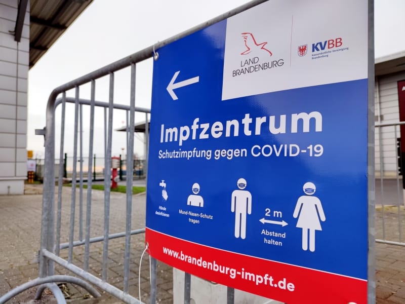 Impfzentrum, über dts Nachrichtenagentur