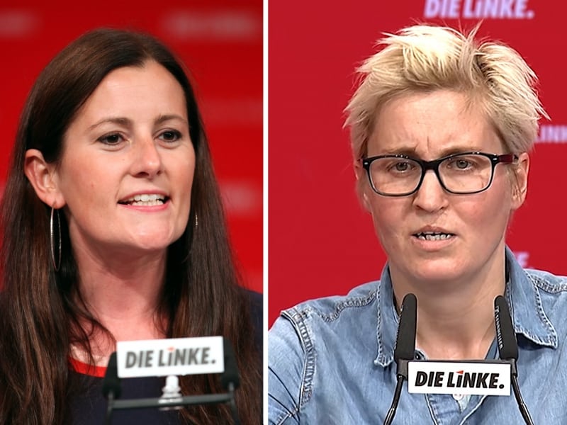 Janine Wissler und Susanne Hennig-Wellsow, über dts Nachrichtenagentur