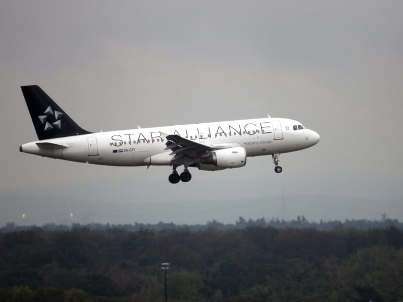 Star-Alliance-Maschine im Anflug auf Frankfurt, über dts Nachrichtenagentur