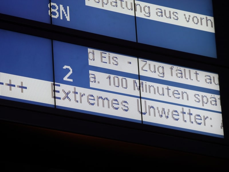 Warnhinweis vor Sturm am 08.02.2021, über dts Nachrichtenagentur