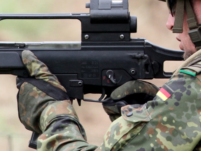 Bundeswehr-Soldat mit G36, über dts Nachrichtenagentur