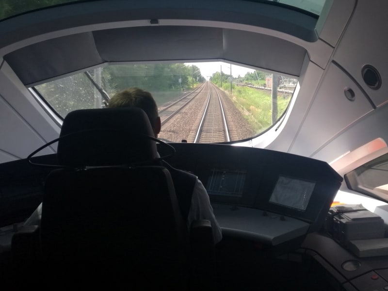 ICE-Lokführer bei der Deutschen Bahn, über dts Nachrichtenagentur