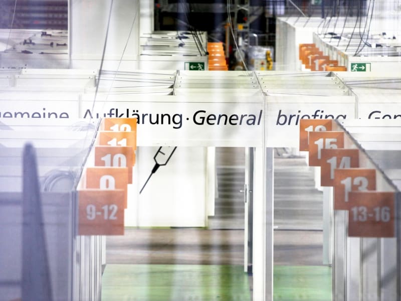 Impfzentrum, über dts Nachrichtenagentur