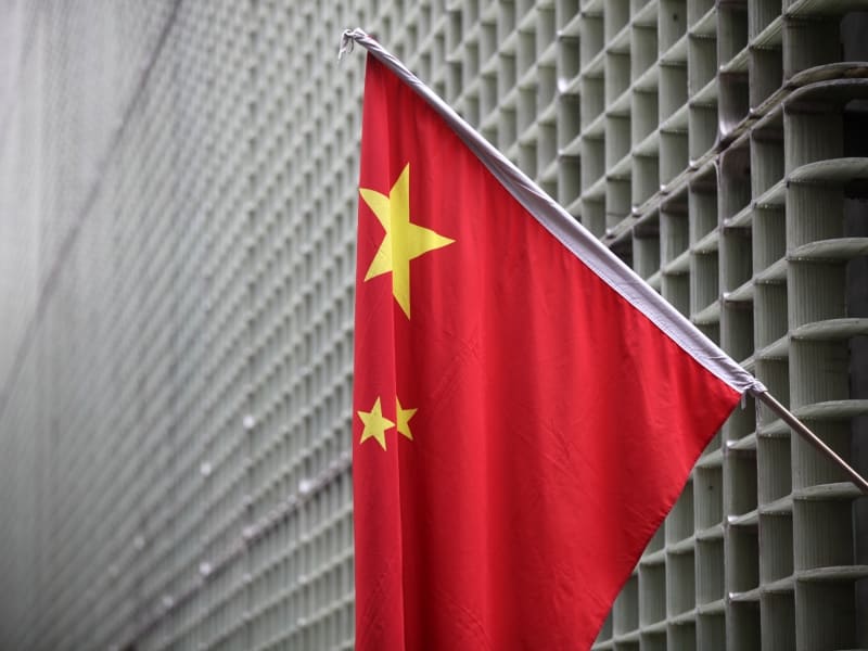 Chinesische Flagge, über dts Nachrichtenagentur