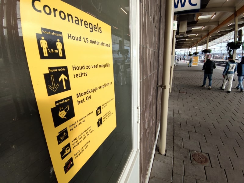 Corona-Hinweise in den Niederlanden, über dts Nachrichtenagentur