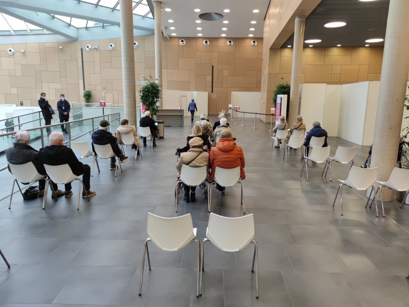 Impfzentrum, über dts Nachrichtenagentur