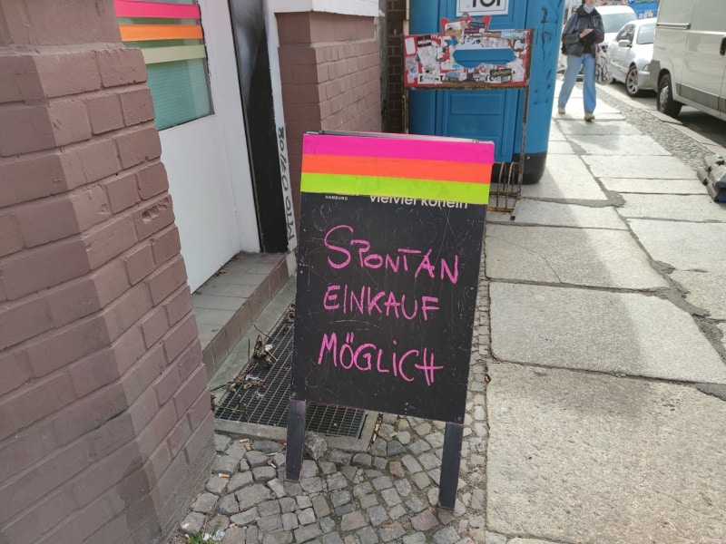 Werbung für