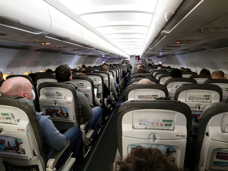 Flugpassagiere während der Coronakrise, über dts Nachrichtenagentur