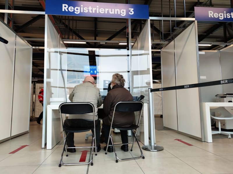 Impfzentrum, über dts Nachrichtenagentur