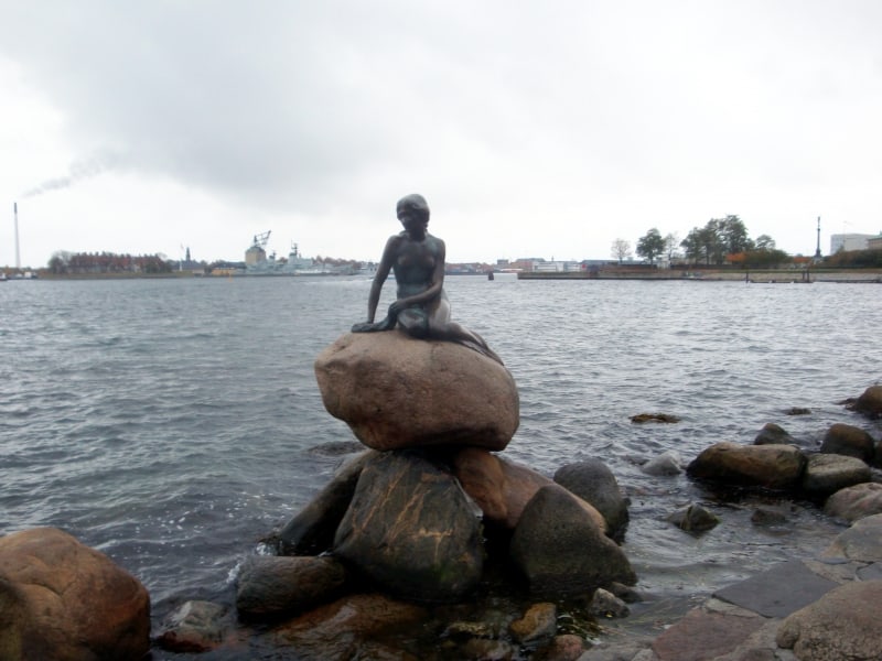 Kleine Meerjungfrau in Kopenhagen, über dts Nachrichtenagentur