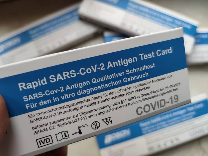 Corona-Selbsttest, über dts Nachrichtenagentur