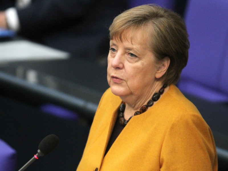 Angela Merkel am 24.03.2021 im Bundestag, über dts Nachrichtenagentur