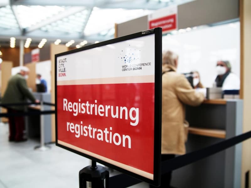 Impfzentrum, über dts Nachrichtenagentur
