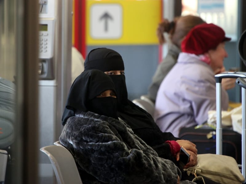 Vollverschleierte Frauen, über dts Nachrichtenagentur