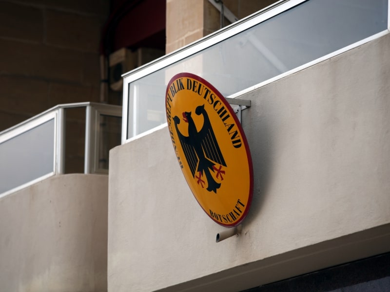 Deutsche Botschaft im Ausland, über dts Nachrichtenagentur