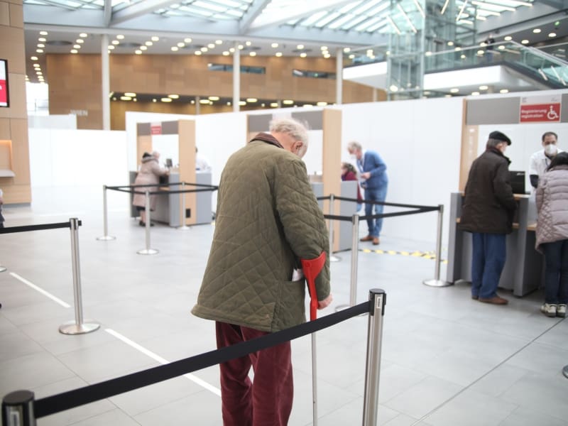 Impfzentrum, über dts Nachrichtenagentur
