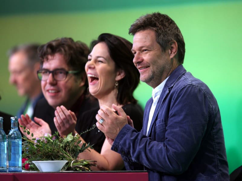 Michael Kellner, Annalena Baerbock, Robert Habeck, über dts Nachrichtenagentur