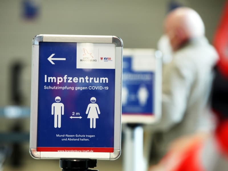 Impfzentrum, über dts Nachrichtenagentur