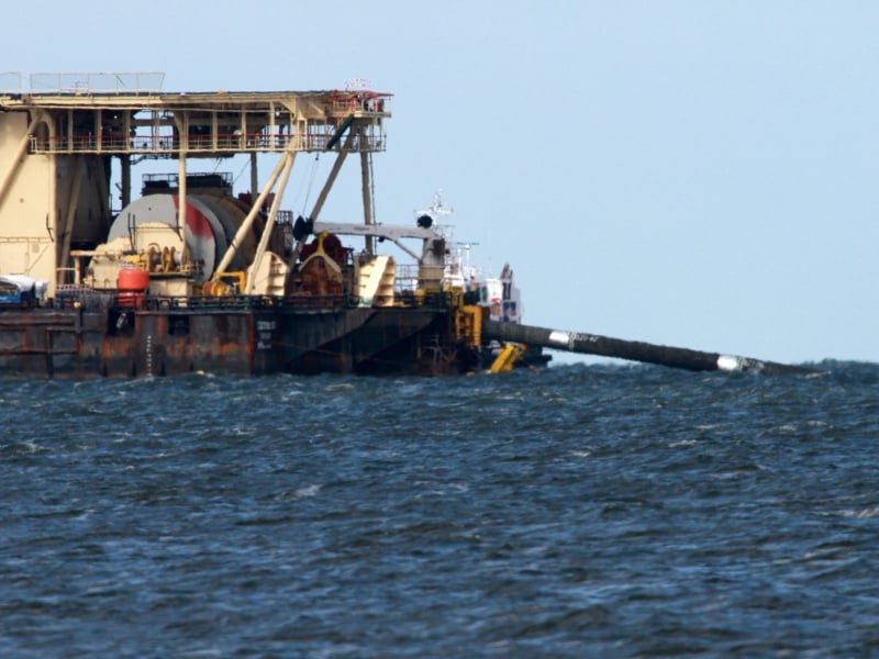Castoro 10 beim Bau von Nord Stream 2, über dts Nachrichtenagentur