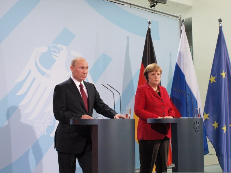 Angela Merkel und Wladimir Putin, über dts Nachrichtenagentur