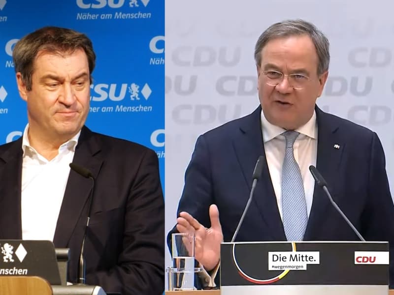 Markus Söder und Armin Laschet, über dts Nachrichtenagentur