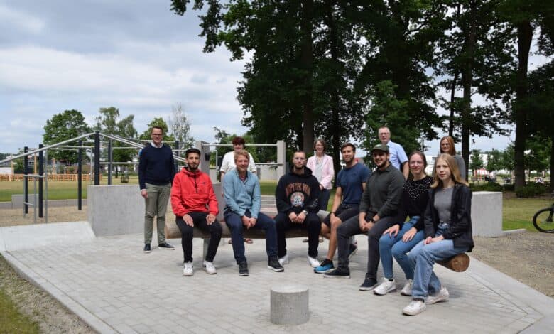 Parkouranlage im Emsauenpark eröffnet