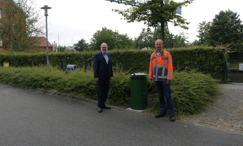 Neue Tonnen gegen das Müllproblem für Papenburg