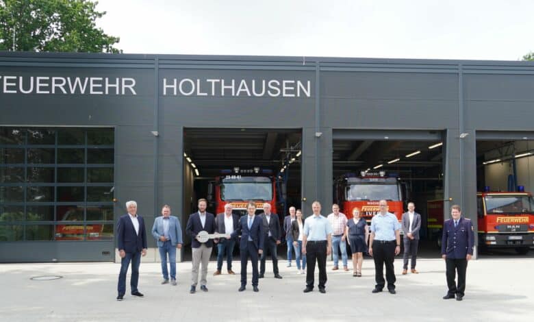 Neues Feuerwehrgerätehaus in Holthausen Investition in Sicherheit, Zukunft und Gemeinschaft