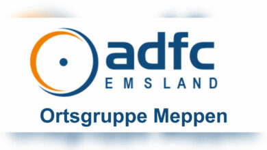 Logo des ADFC Emsland, Ortsgruppe Meppen