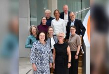 Andrea Nahles mit Vertreterinnen und Vertretern der Wirtschaftsvereinigung Grafschaft Bentheim und weiterer Institutionen