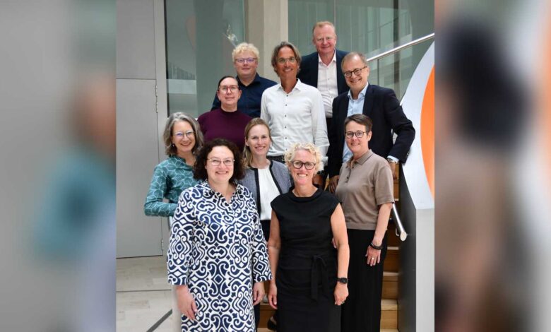 Andrea Nahles mit Vertreterinnen und Vertretern der Wirtschaftsvereinigung Grafschaft Bentheim und weiterer Institutionen
