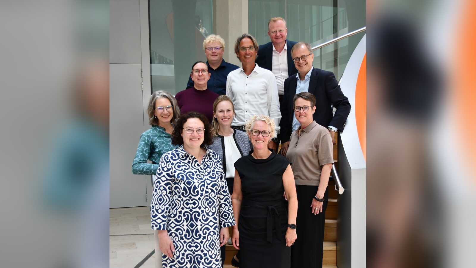 Andrea Nahles mit Vertreterinnen und Vertretern der Wirtschaftsvereinigung Grafschaft Bentheim und weiterer Institutionen
