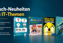 Bücher zu KI und Social Media, IT-Buchneuheiten