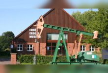 Das Erdöl-Erdgas-Museum in Twist, Schauplatz der Ausstellung zur Geschichte der Erdölförderung im Emsland
