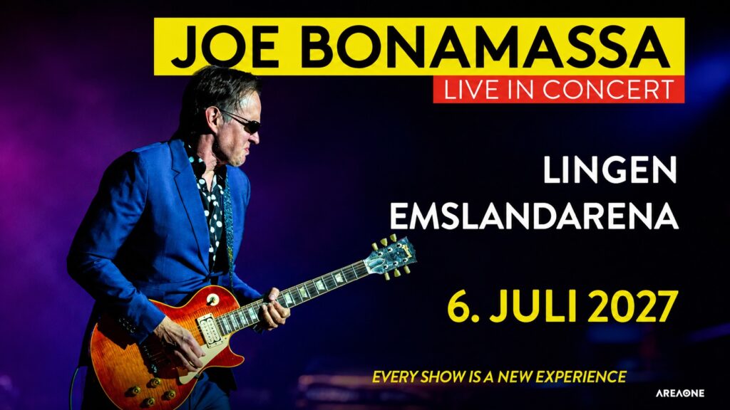 Bluesrock-Gitarrist Joe Bonamassa bei einem Live-Auftritt