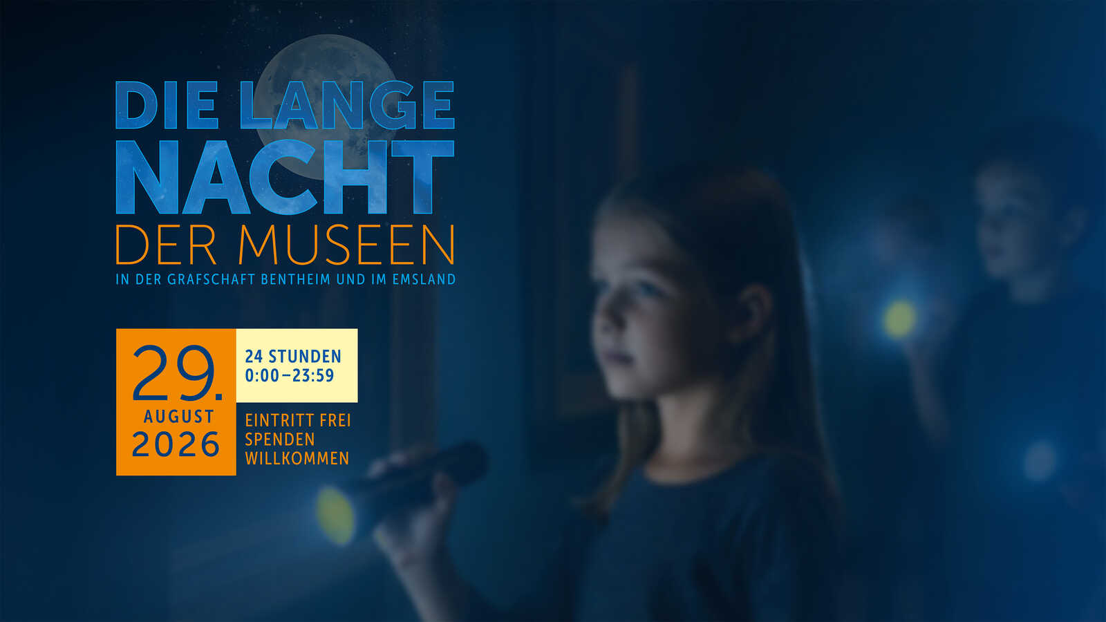 Motiv zur Langen Nacht der Museen im Emsland und in der Grafschaft Bentheim