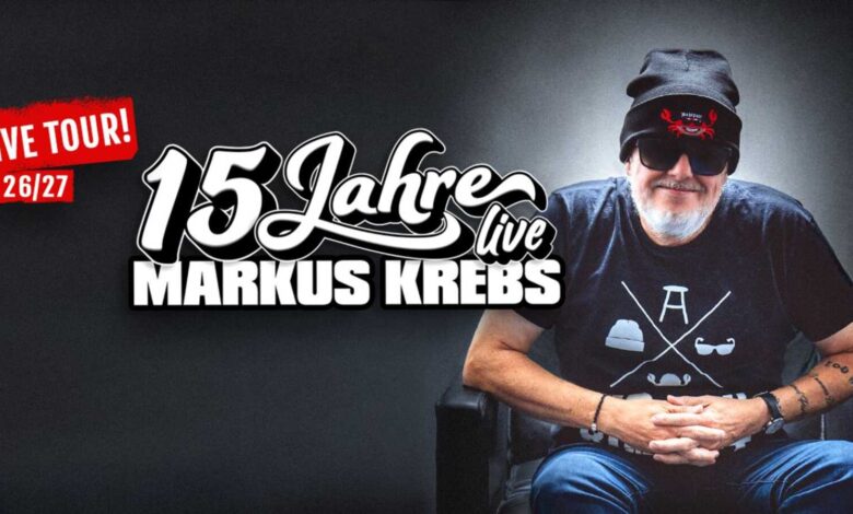 Comedian Markus Krebs zum Jubiläum seiner 15-jährigen Bühnenkarriere