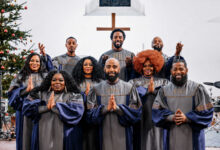 Das Ensemble der New York Gospel Stars auf der Bühne