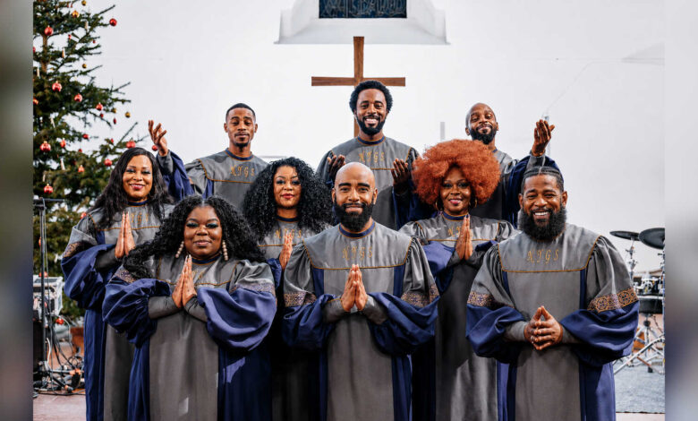 Das Ensemble der New York Gospel Stars auf der Bühne
