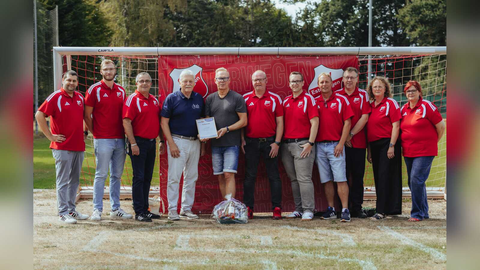 Ehrung beim SV Esterwegen für langjähriges ehrenamtliches Engagement